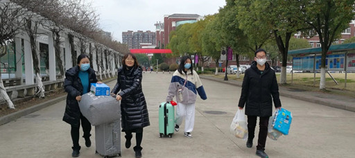 我院2021年春季学期返校学生顺利报到